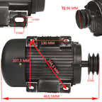 Motor trifazat Y132M-2,10 CP 2940 rpm 380V