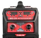 Aparat de sudura invertor MIGOMAT 250A MIG MMA TIG 3in1 gaz - Bjc tools