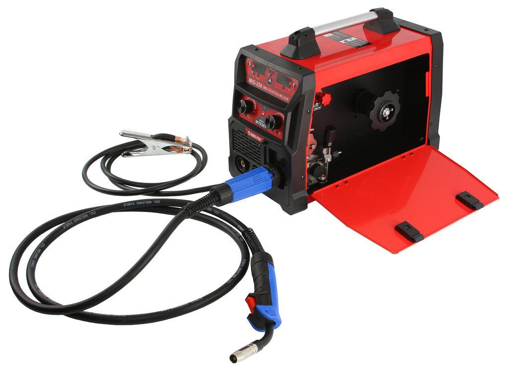 Aparat de sudura invertor MIGOMAT 250A MIG MMA TIG 3in1 gaz - Bjc tools