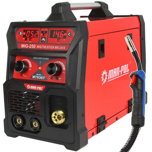 Aparat de sudura invertor MIGOMAT 250A MIG MMA TIG 3in1 gaz - Bjc tools