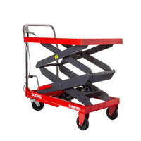 Masă hidraulica tip foarfeca, sarcina maxima 300 kg