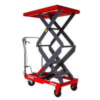 Masă hidraulica tip foarfeca, sarcina maxima 300 kg