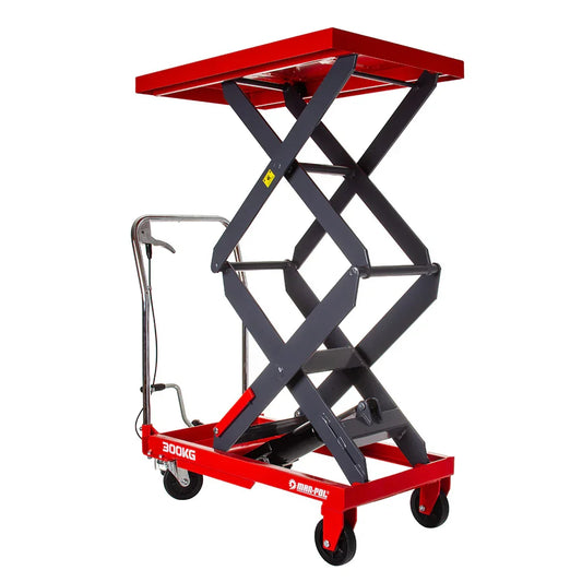 Masă hidraulica tip foarfeca, sarcina maxima 300 kg