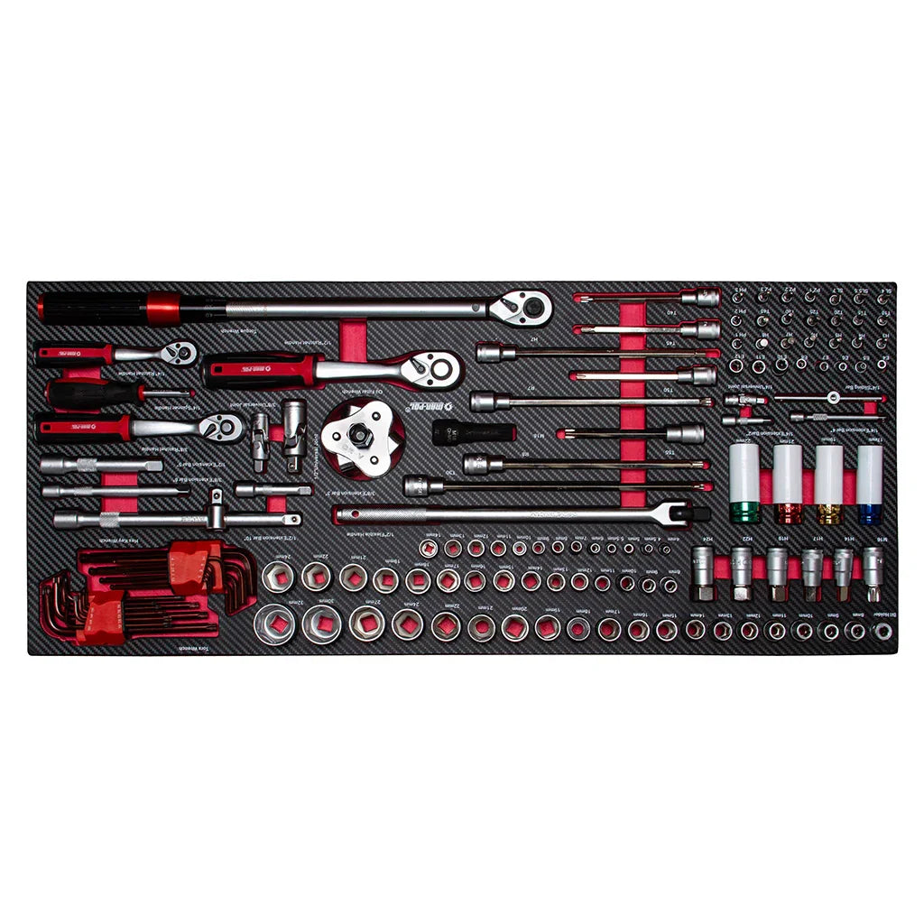 DULAP SCULE PROFESIONAL ECHIPAT 12 SERTARE 293 PIESE