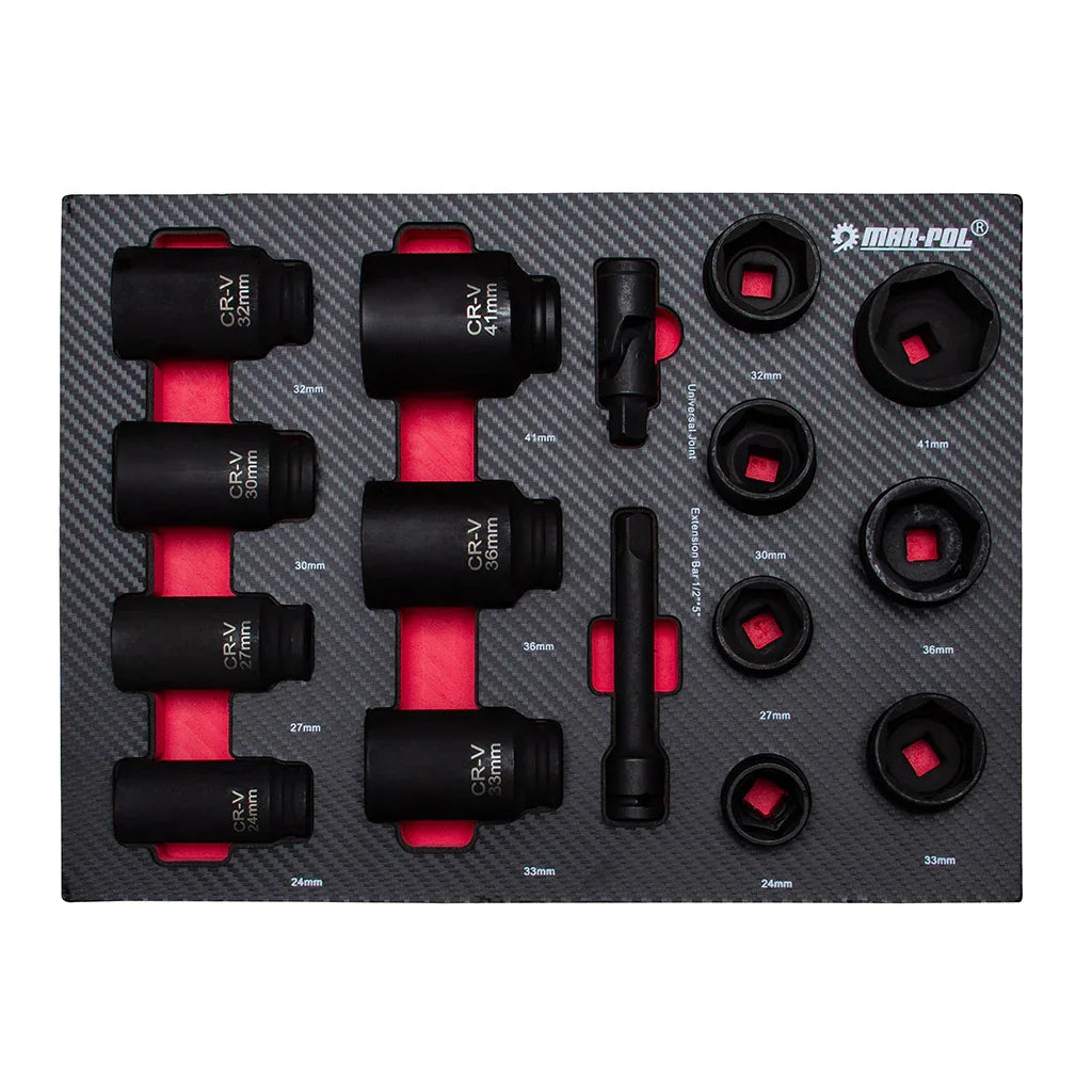 DULAP SCULE PROFESIONAL ECHIPAT 12 SERTARE 293 PIESE