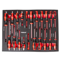 Dulap de service cu 6 sertare echipat cu 183 piese