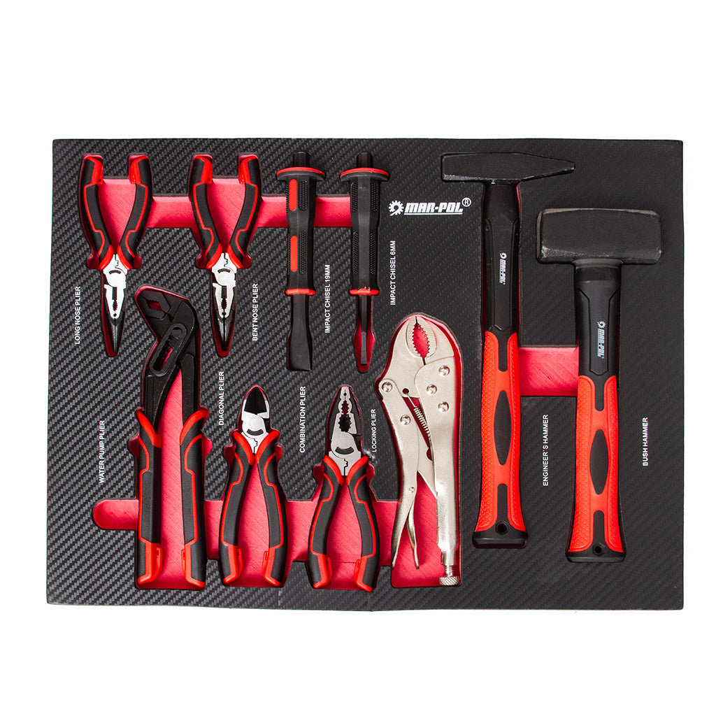 Dulap de service cu 6 sertare echipat cu 183 piese