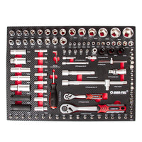 Dulap de service cu 6 sertare echipat cu 183 piese