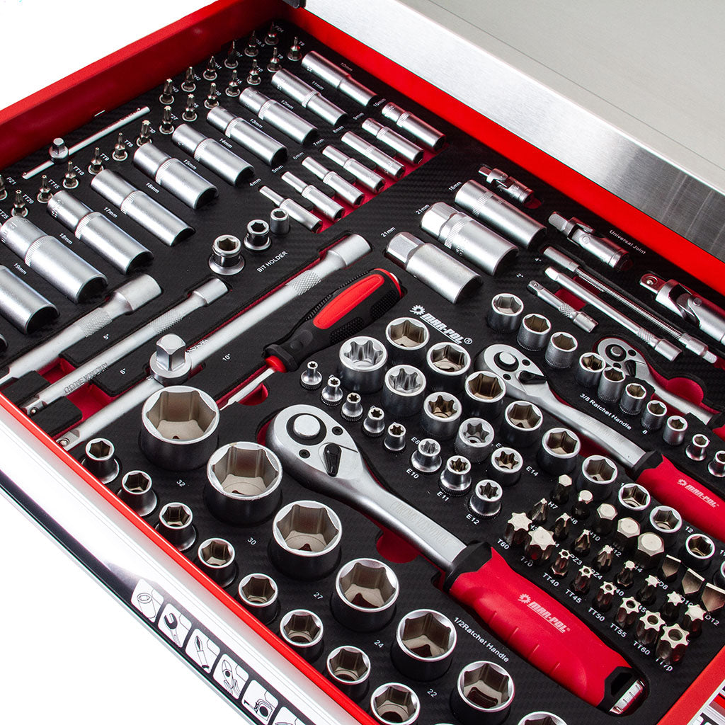 Dulap atelier 7 sertare echipat 263 scule