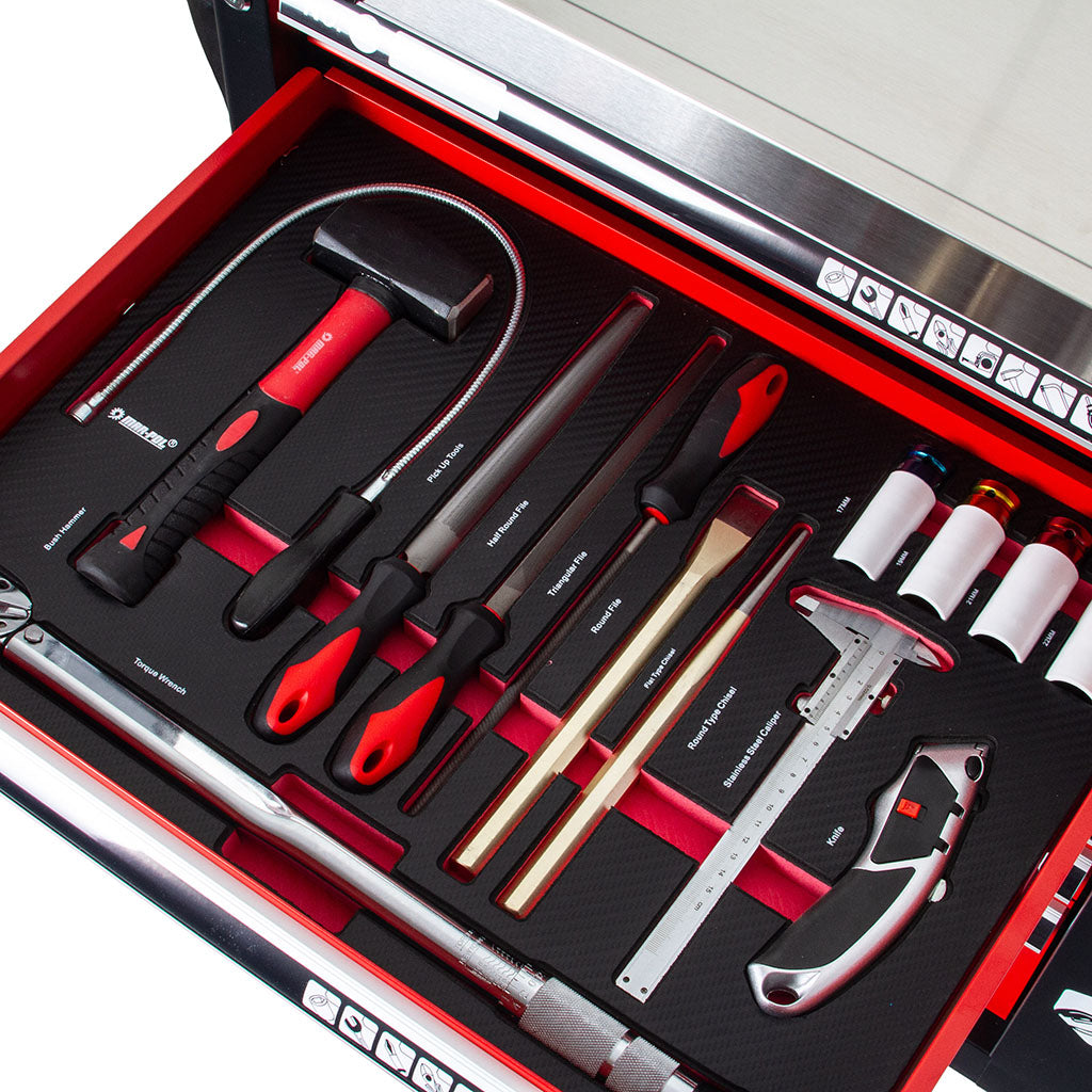 Dulap atelier 7 sertare echipat 263 scule