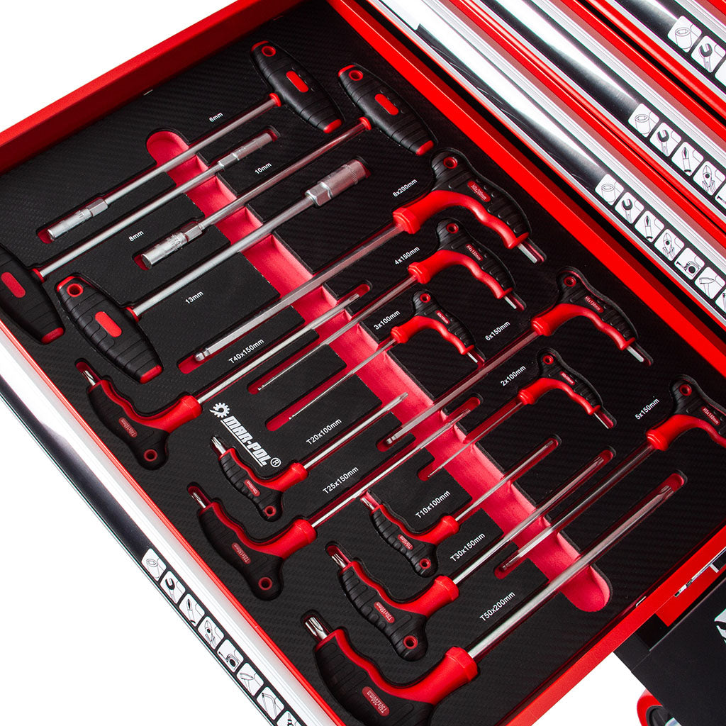 Dulap atelier 7 sertare echipat 263 scule