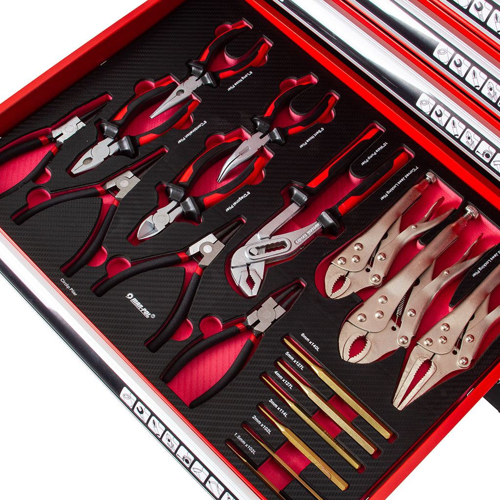 Dulap atelier 7 sertare echipat 263 scule