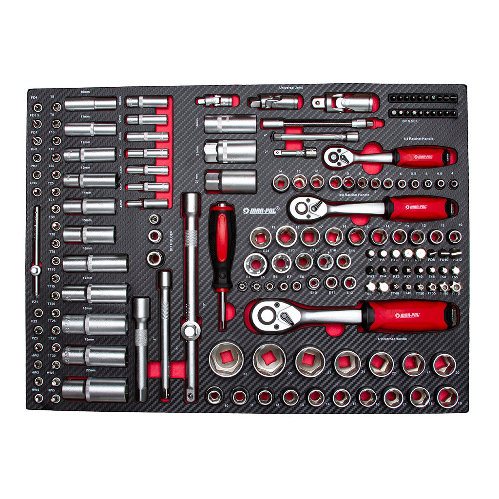 Dulap atelier 7 sertare echipat 263 scule