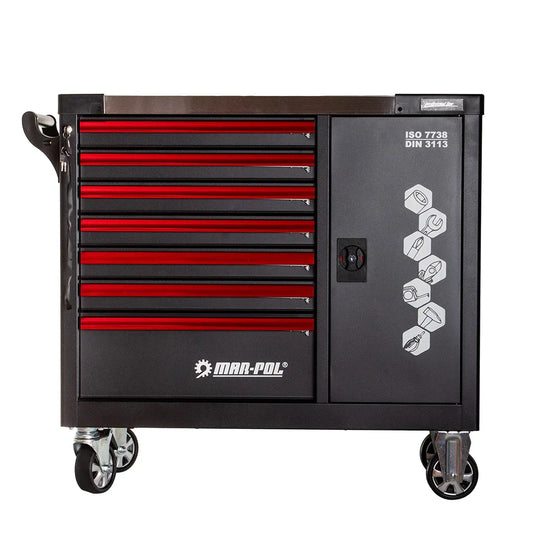 Dulap metalicde atelier cu 7 sertare livrat gol