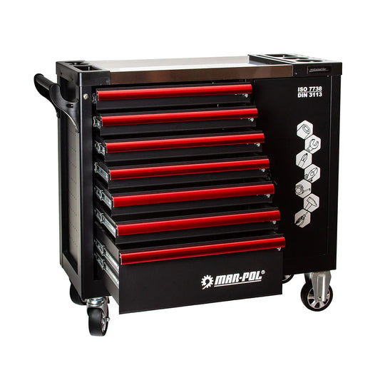 Dulap metalicde atelier cu 7 sertare livrat gol