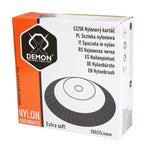 Perie rotunda de nailon 200 mm pentru curatarea suprafetelor - Bjc tools