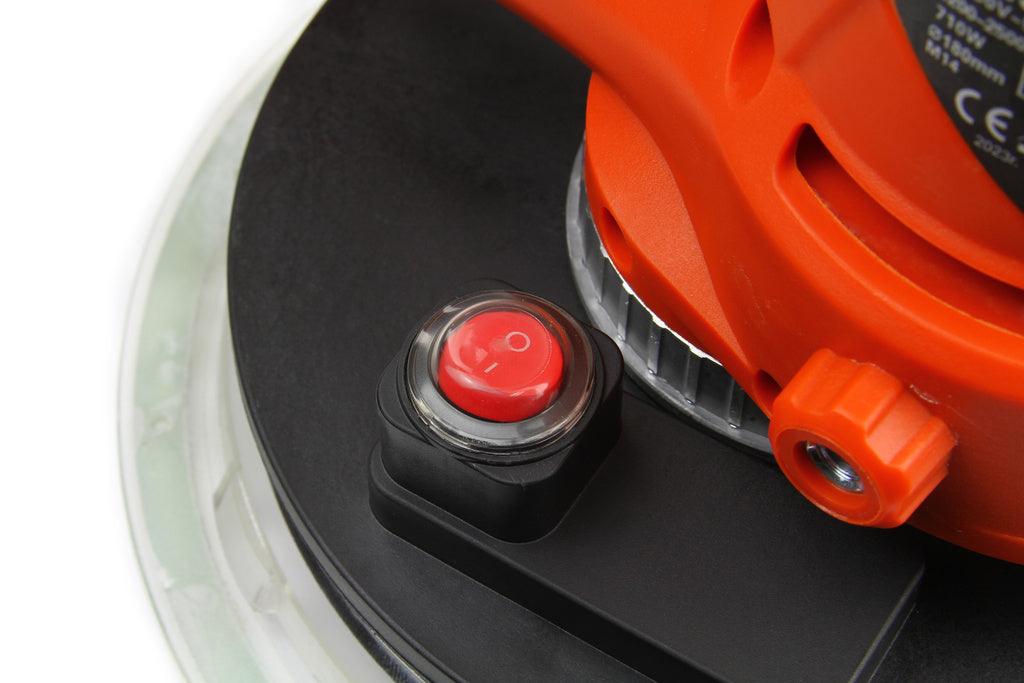 SLEFUITOR PERETI CU ASPIRATIE 710W LED 180MM - Bjc tools