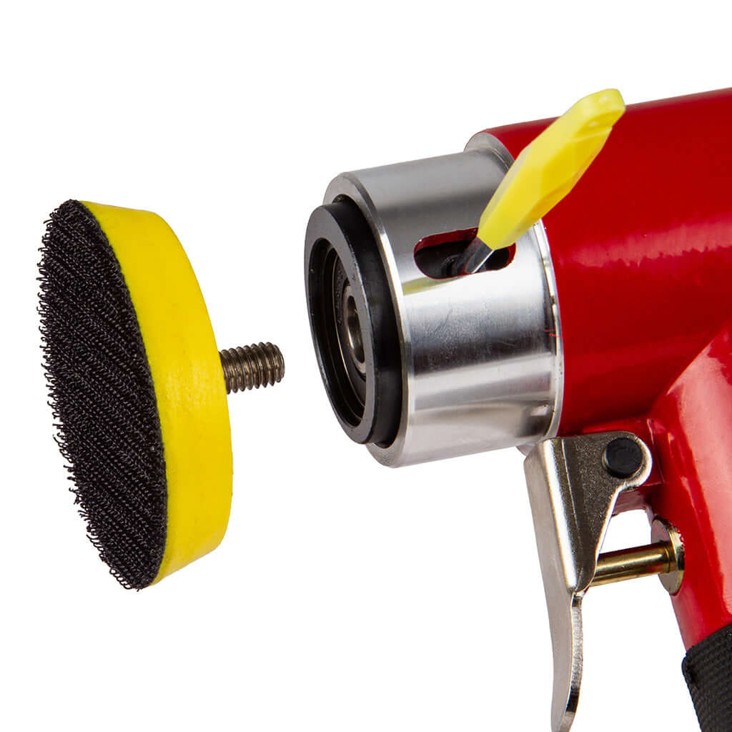 Slefuitor pneumatic excentric