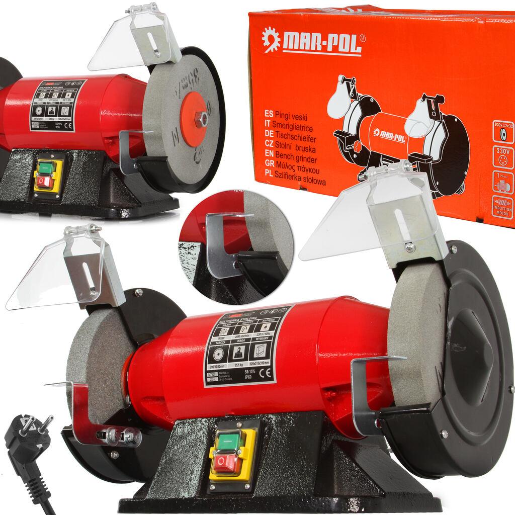 Polizor de banc 200x 32x 32mm 1900W - Bjc tools Imagine principală a produsului