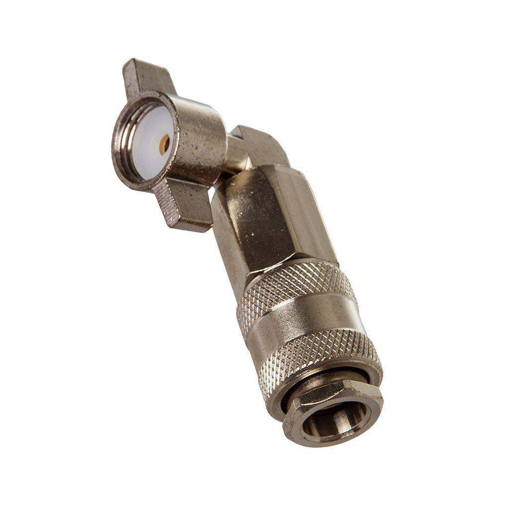 Cuplaj rapid pneumatic pentru rezervor aer camion 90°