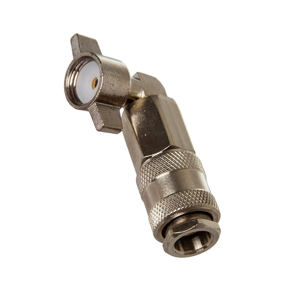 Cuplaj rapid pneumatic pentru rezervor aer camion 90°