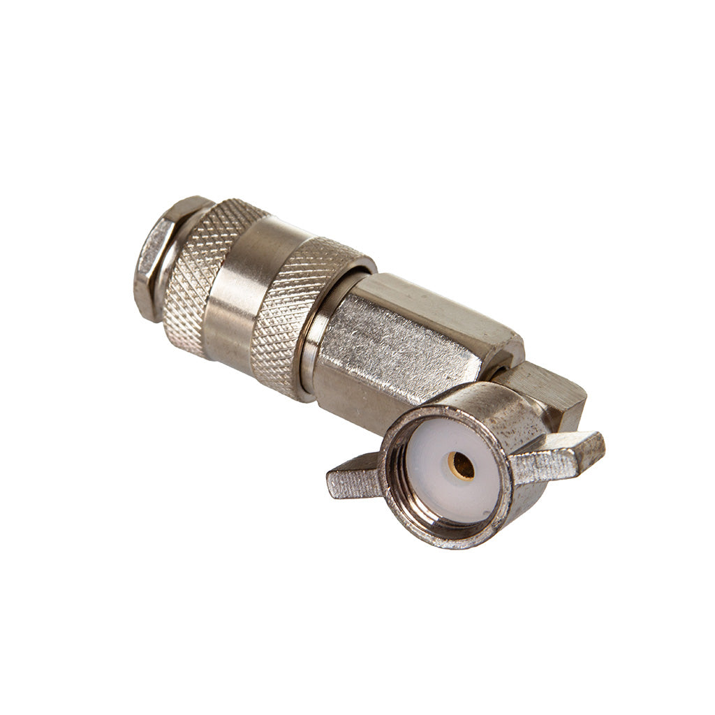 Cuplaj rapid pneumatic pentru rezervor aer camion 90°