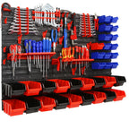Panou de perete pentru scule 115 x 78 cm.Organizator de scule - Bjc tools