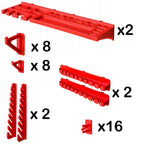Panou de perete pentru scule 115 x 78 cm.Organizator de scule - Bjc tools