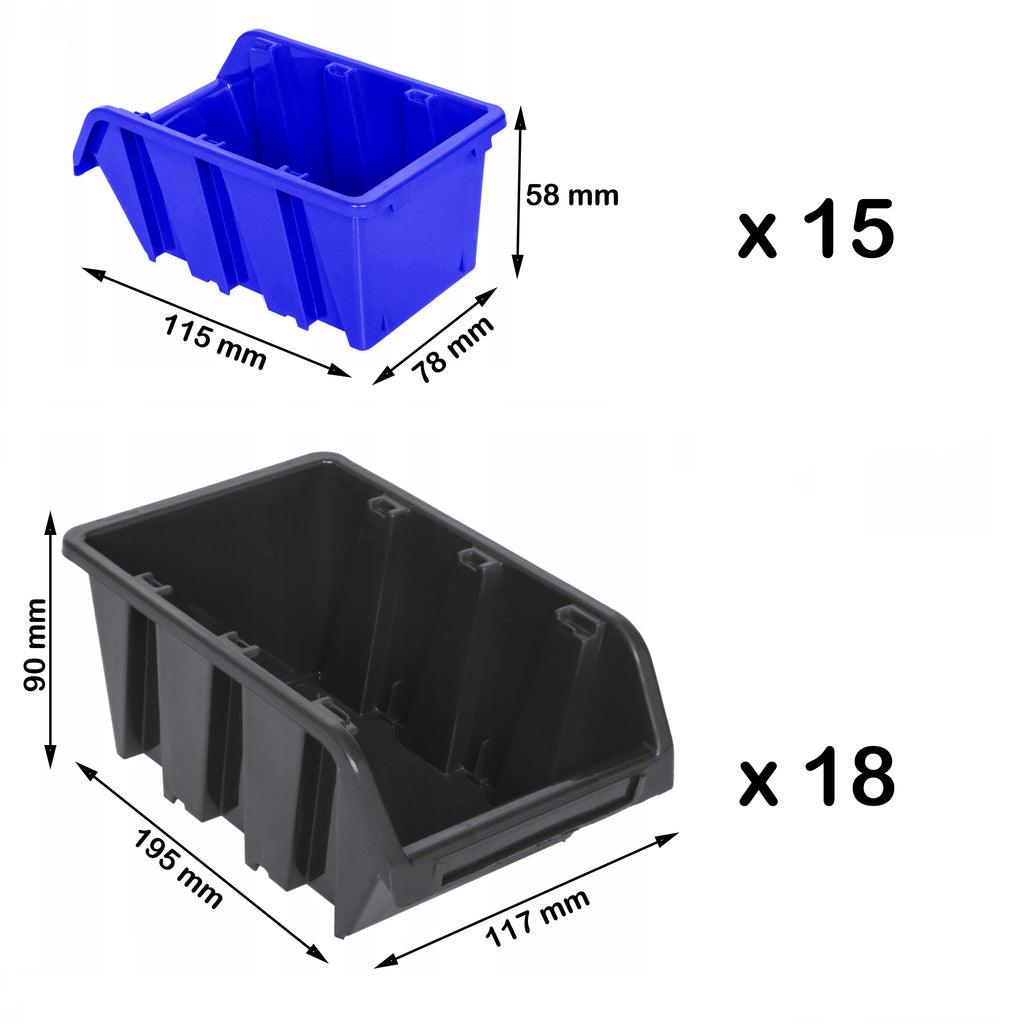Panou de perete pentru scule 115 x 78 cm.Organizator de scule - Bjc tools