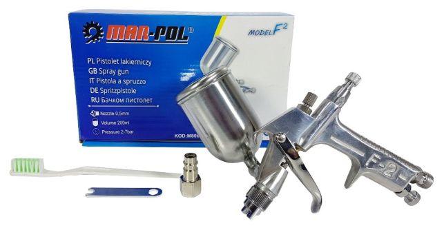 Pistol de vopsit profesional 0.5mm model F2 - Bjc tools