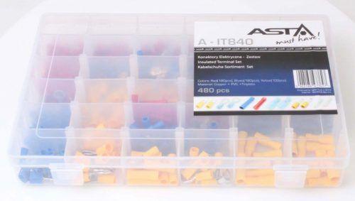 Set conectori. Kit papuci electrici 480 piese - Bjc tools