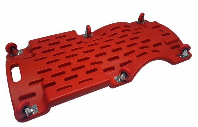 Pat mobil. Cărucior pt mecanici cu 6 roti 150 kg. Targa - Bjc tools