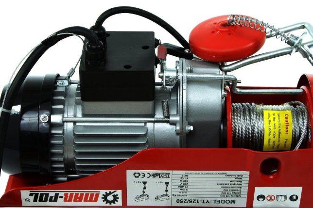 Troliu electric 125/250 kg 220v - Bjc tools