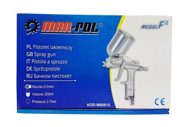 Pistol de vopsit profesional 0.5mm model F2 - Bjc tools