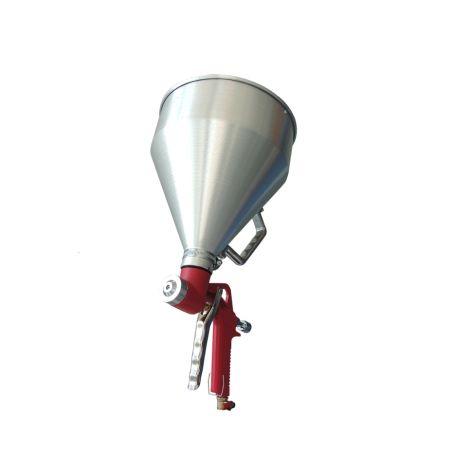 Pistol de vopsit gletuit tencuiala 5 litri aluminiu Imagine secundară a produsului