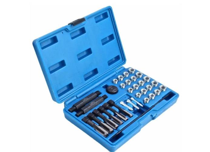 Trusa reparat filete bujii m8 m10 m12 m14 - Bjc tools Imagine principală a produsului