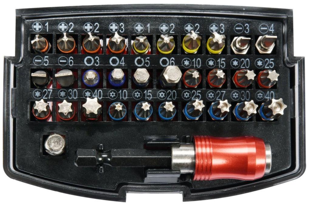 Trusa biti si adaptor 32 piese - Bjc tools