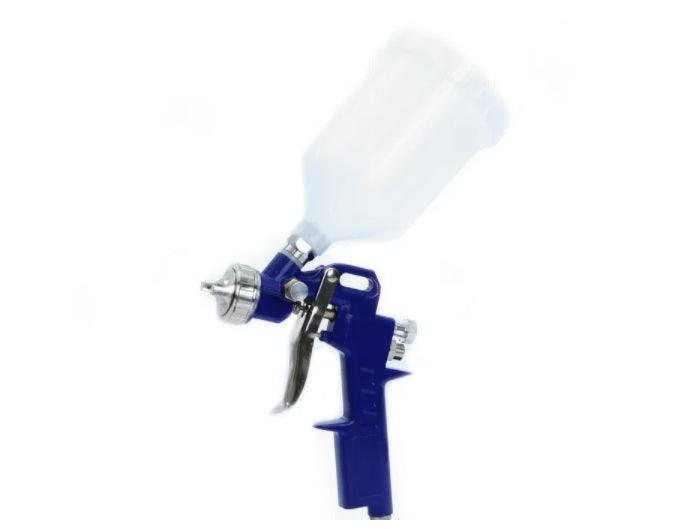 Set pistol vopsit manometru furtun pistol suflat aer pistol antifon - Bjc tools