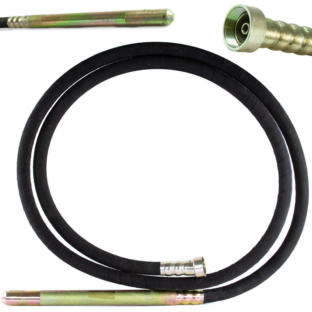 Furtun pentru vibrator de beton 4m/35mm /filet - Bjc tools Imagine principală a produsului