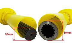 Arbore transmisie cardanic 110 cm 530Nm - Bjc tools