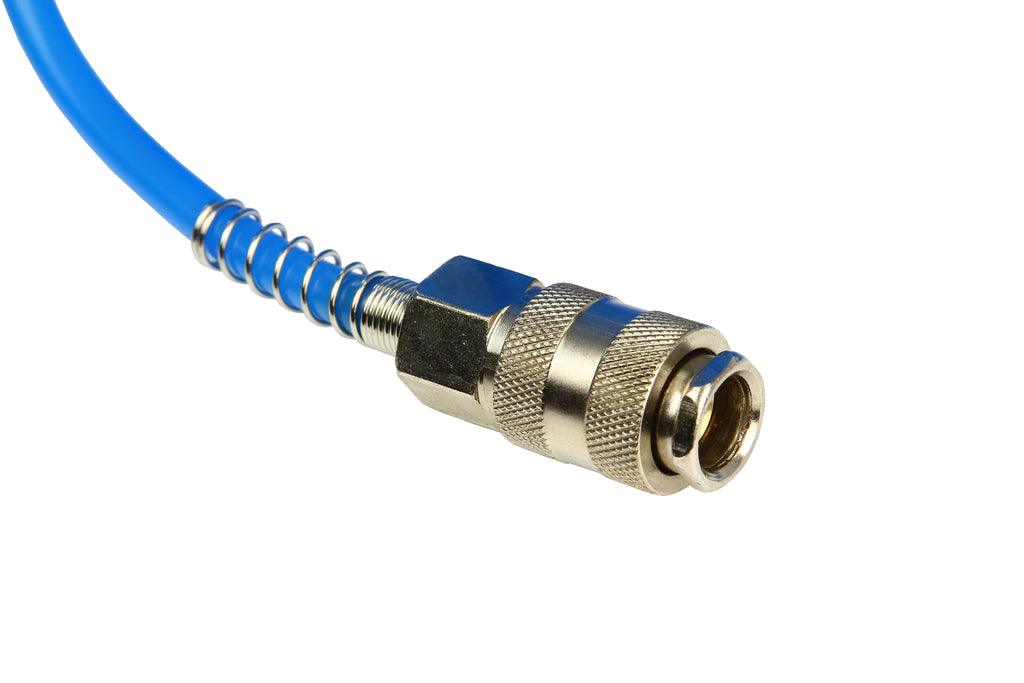 Furtun spiralat aer comprimat 10m PE - Bjc tools