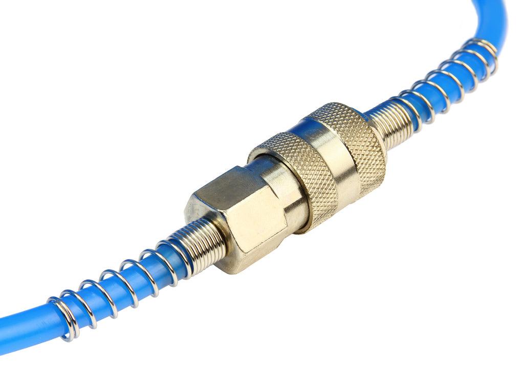 Furtun spiralat aer comprimat 10m PE - Bjc tools