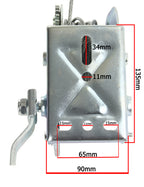 Troliu vinci manual 454 kg 1000 Lbs 450 kg 10 m