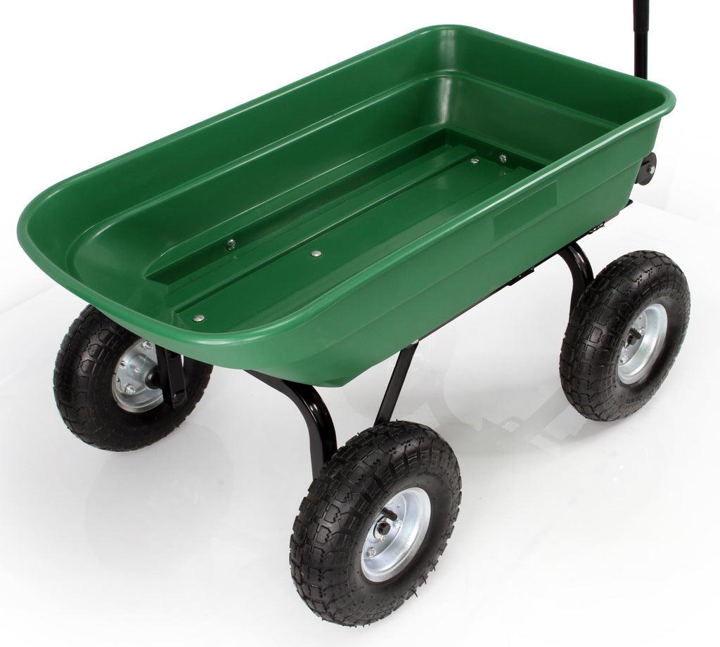 Carucior de gradina sarcina 120 kg.Cărucior pentru grădină basculabil - Bjc tools