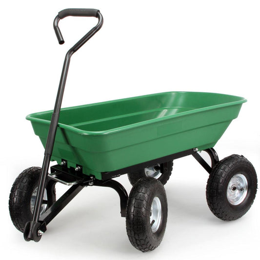 Carucior de gradina sarcina 120 kg.Cărucior pentru grădină basculabil - Bjc tools