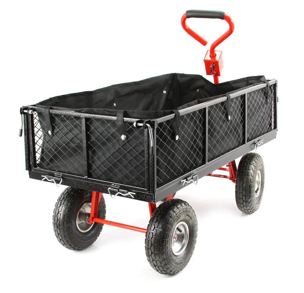 Carucior de gradina metalic 400Kg Imagine secundară a produsului