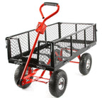 Carucior de gradina metalic 400 kg - Bjc tools