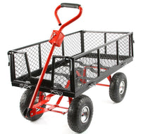 Carucior de gradina metalic 400 kg - Bjc tools