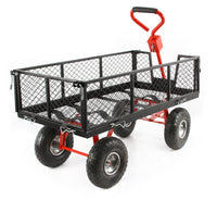 Carucior de gradina metalic 400 kg - Bjc tools