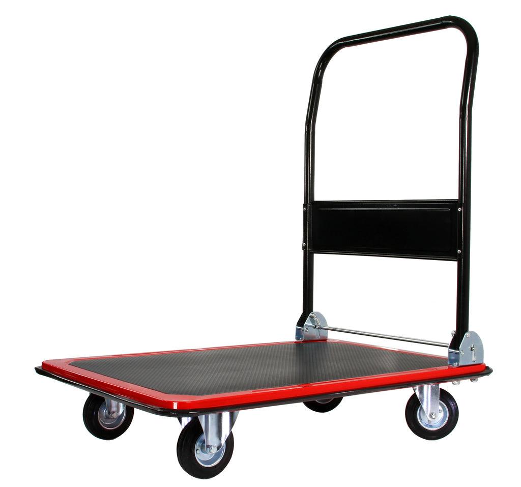 Carucior platforma de transport marfa pliabil 300Kg - Bjc tools